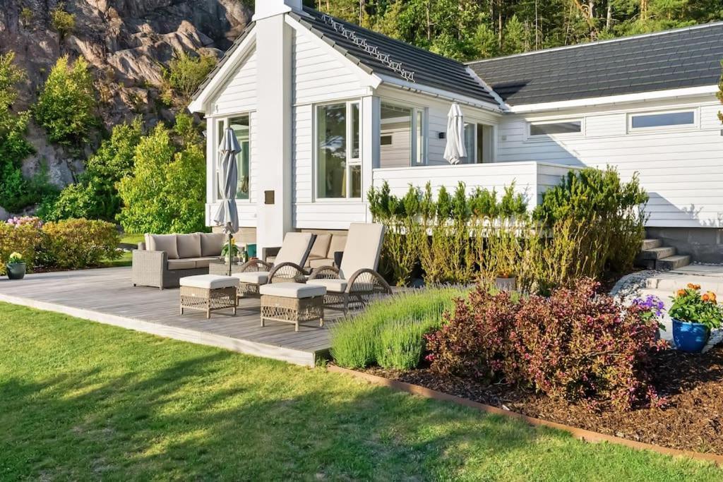 Sommerhus Ved Iddefjorden Halden Bagian luar foto