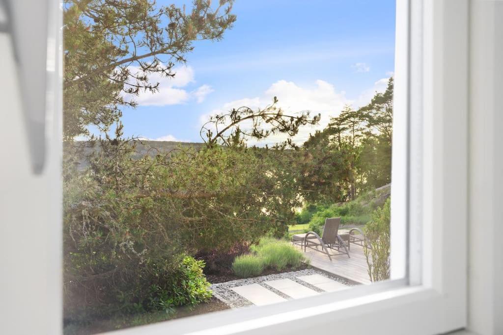 Sommerhus Ved Iddefjorden Halden Bagian luar foto